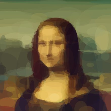 Portrait in ellipses